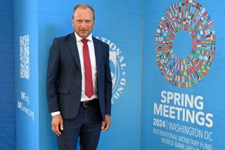 Gilles Roth, ministre des Finances aux réunions de printemps du Fonds monétaire international (FMI) et de la Banque mondiale (BM)